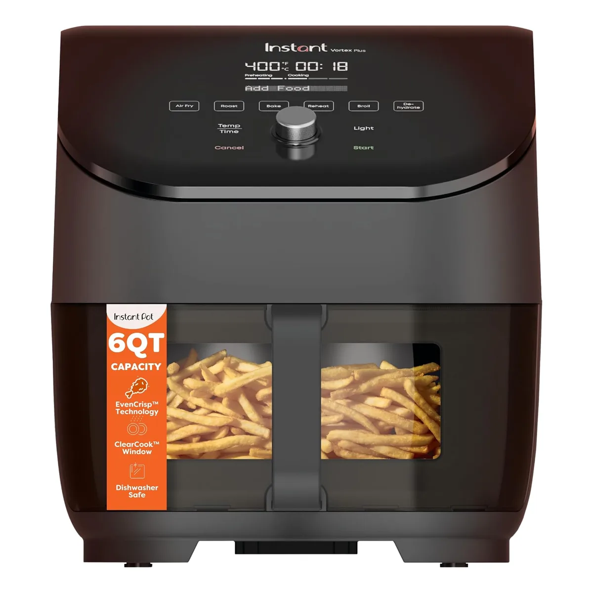 Instant Vortex Plus 6-Quart ClearCook