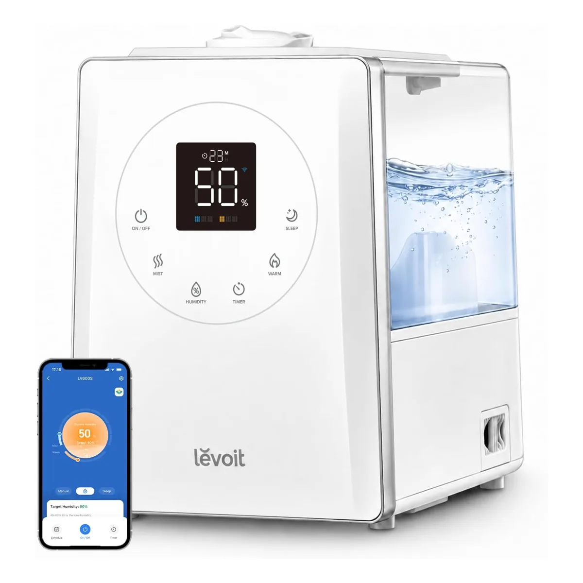 Levoit LV600S Smart Warm & Cool Mist Humidifier