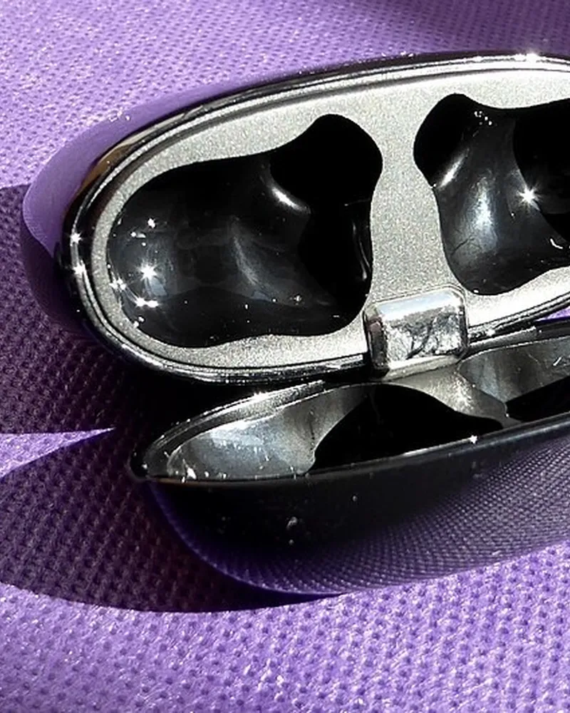 Illustrative photo of earbuds, not the exact CMF by Nothing Buds 2 Plus