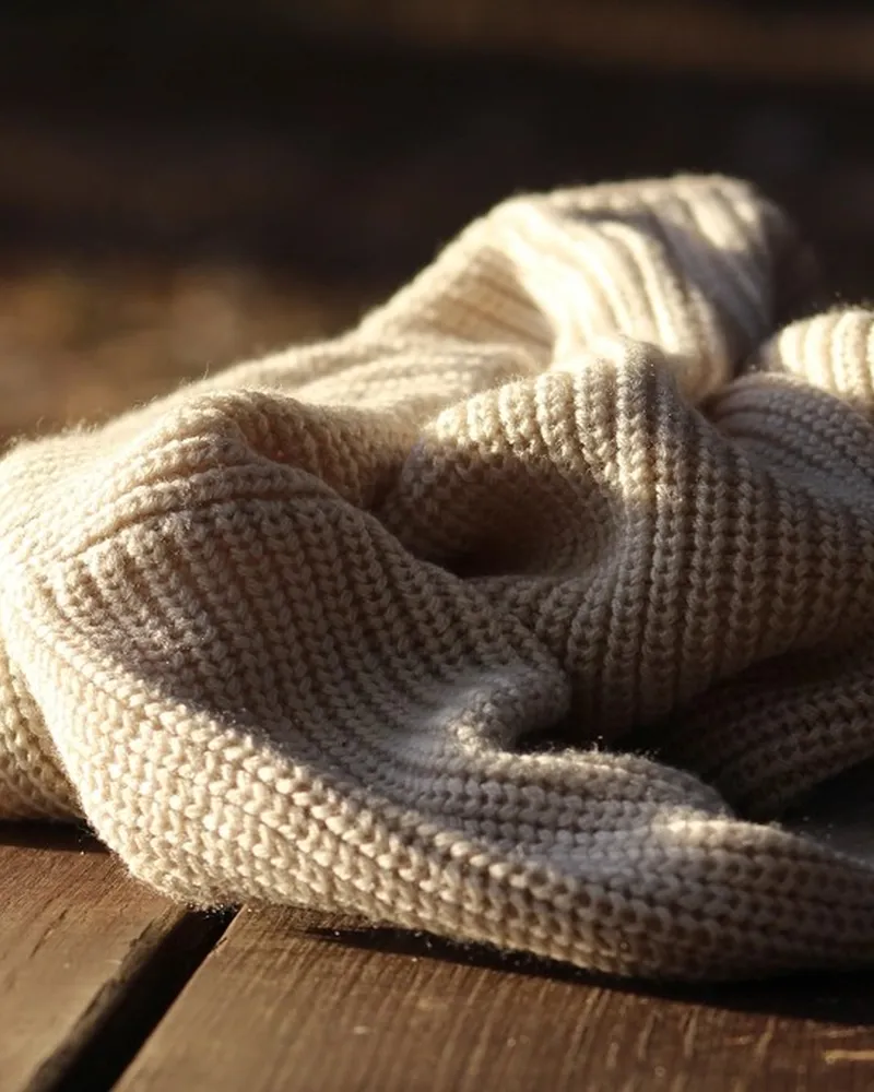 Illustrative photo of throw blanket, not the exact Eddie Bauer Reversible Sherpa Throw