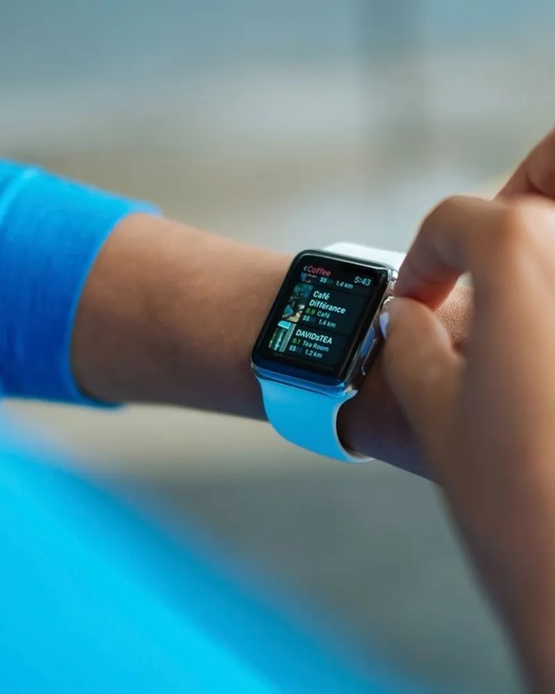 Illustrative photo of smartwatch, not the exact Samsung Galaxy Watch 7