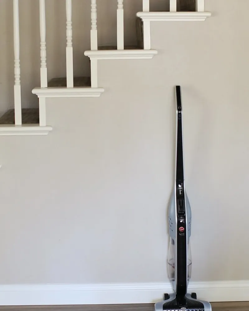 Illustrative photo of a stick vacuum, not the exact Bissell PowerClean DualBrush Cordless