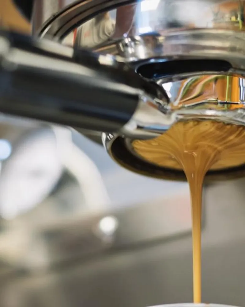 Illustrative photo of a espresso machine, not the exact Breville Barista Touch