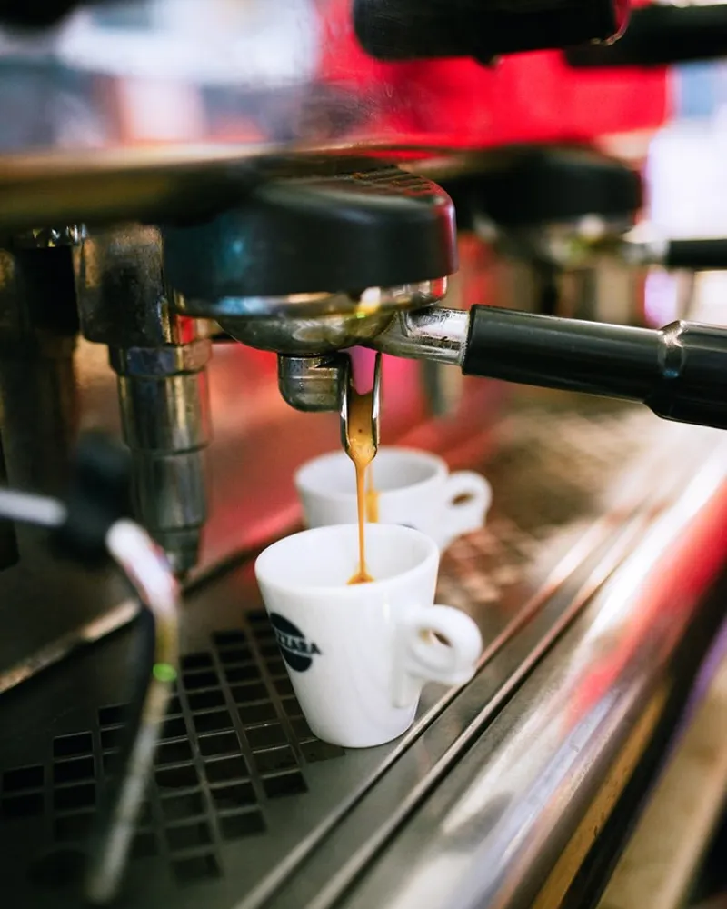 Illustrative photo of a espresso machine, not the exact Ninja Luxe Café Premier