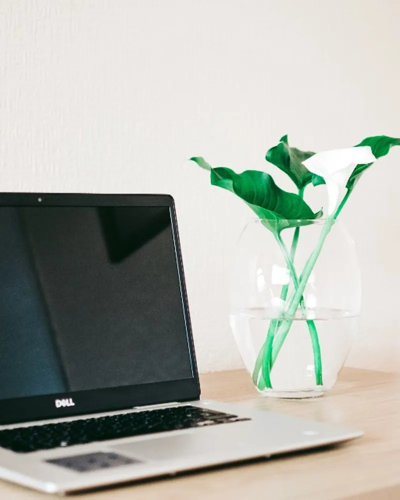 Illustrative photo of a laptop, not the exact Lenovo IdeaPad Slim 3
