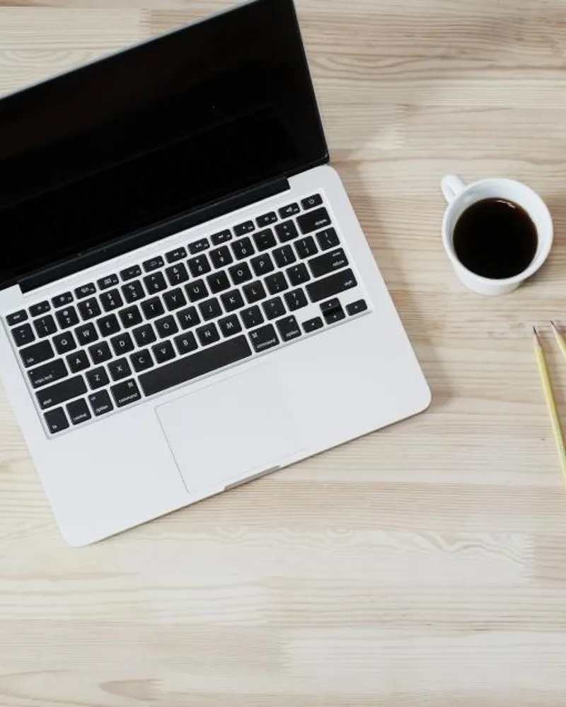 Illustrative photo of a laptop, not the exact Apple MacBook Pro 14" (M5)