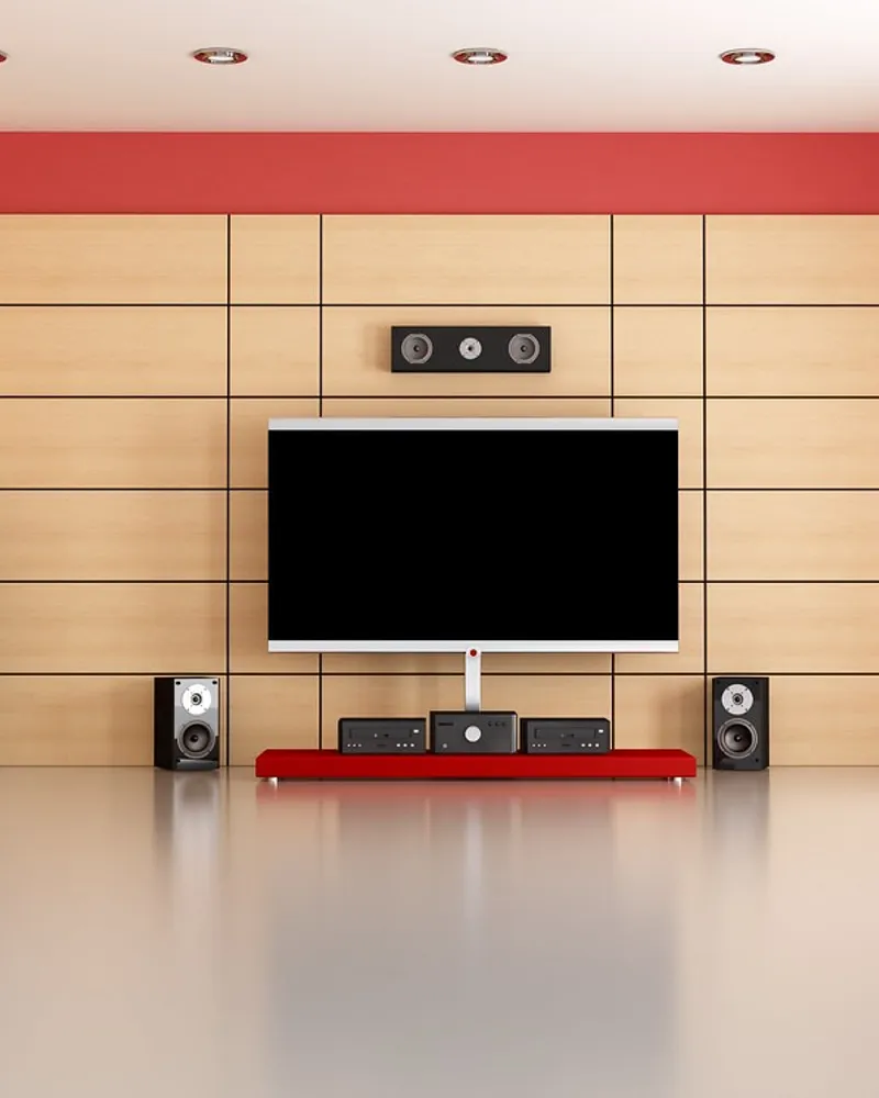 Illustrative photo of a home audio, not the exact Sonos Beam (Gen 2)