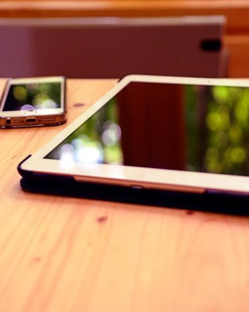 Illustrative photo of a tablet, not the exact Amazon Fire HD 10 Kids