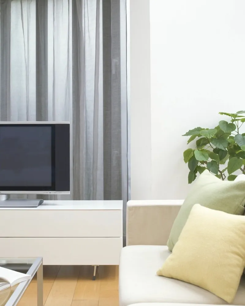 Illustrative photo of a tv, not the exact Samsung S90F OLED